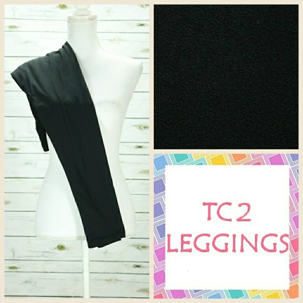 NWT Lularoe TC2 Noir leggings